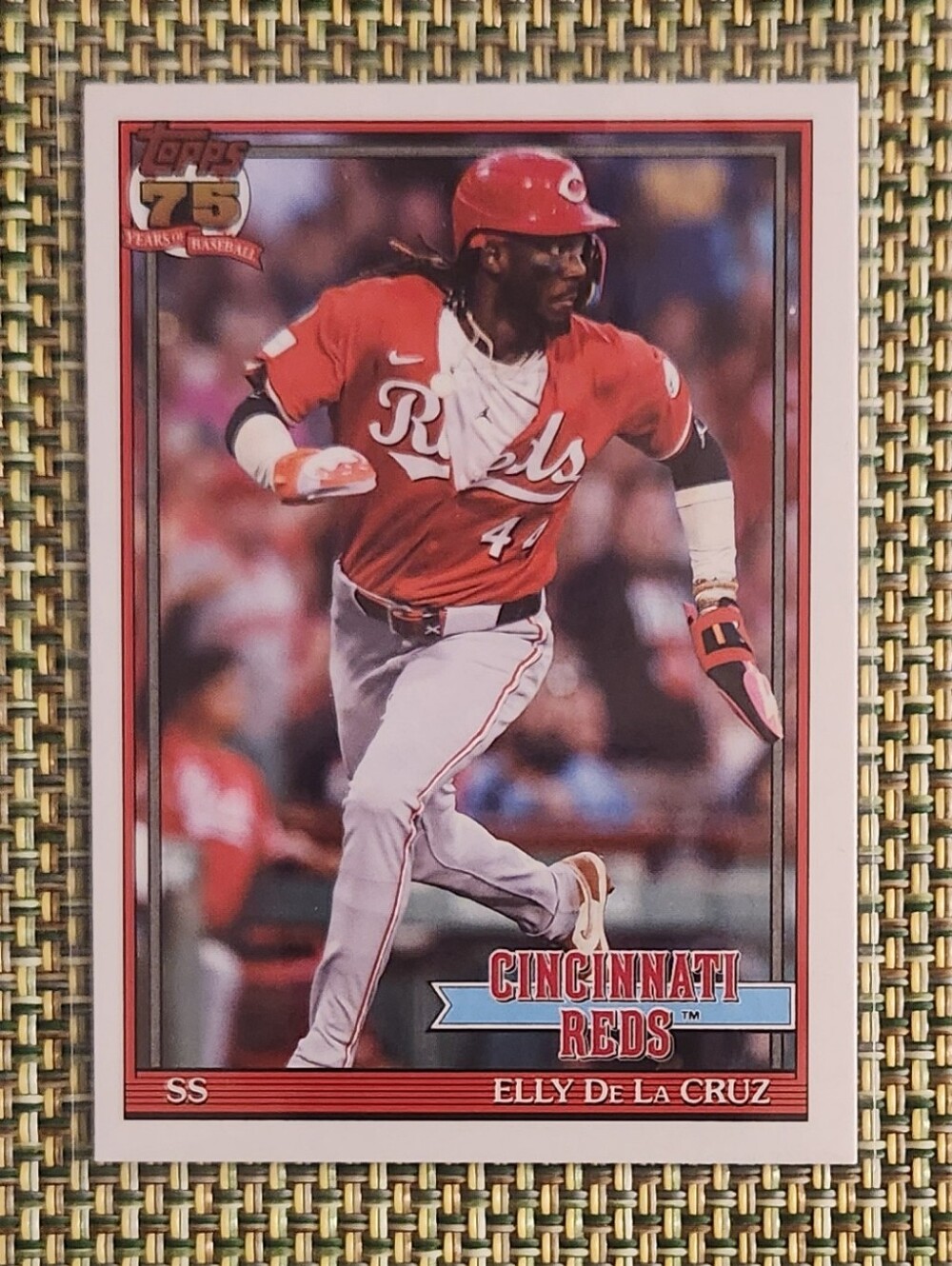 Elly De La Cruz Baseball Card